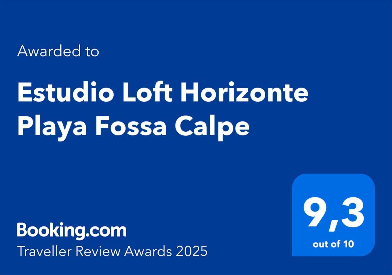 Estudio Loft Horizonte Playa Fossa Калпе Екстериор снимка
